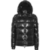 2024 Monclair Heren Donsjack Winterjassen Pufferjassen Mode Badge Jas Dikker Capuchon Veer Winddicht Bovenkleding Maat XS-3XL