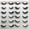 False Eyelashes 3D Curl Winged Thick Lash Soft False Eyelashes Eyetail Extension Makeup Tools Handmade Natural Messy End Eye Elongated Eyelash HKD230817