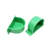 Other Bird Supplies 2Pcs Cage Food Boxes Trough Parrot Feeder Water Bowl Cup Feeding Birdcage Pet