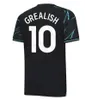 5XL 23/24 9 # HAALAND GREALISH camisas de futebol STERLING Manchester MAHREZ BRUYNE PHILLIPS CIDADES GREALISH DE FODEN JOAO 23 24 Fãs Jogadores Crianças kits meias camisa de futebol