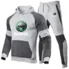 Tute da uomo Benelli 2023 Stume da uomo primavera e autunno Stampa ad alta stree Color Fashion Cown Coabing Hoodie Set a due pezzi