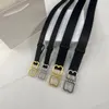 Cinturón de diseñador de moda cinturón para hombre cinturones de lujo para hombre cinturones de cintura con hebilla dorada y plateada para mujer cinturón de diseñador ancho 2,5 cm, ceinture de 4,0 cm