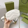 Mini de taille féminine blanche Sacs de taille de mode épaule crossbodier