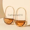 Charm Half Round Bag Earrings Party Banquet Ornaments For Women Girls J230817