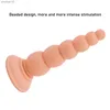 Anal Toys Anal Sex Toys Pull Beads Anal Dilator Soft Anal Plug Dildos with Suction Cup Stimulation of Vagina and Anus for Women and Men HKD230816