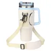 For Stanley 40oz Tumbler Water Bottle Carrier Bag With Adjustable Shoulder Strap Portable Bottle Holder Outdoor Fabric Cup Cover