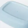 New Plastic Soap Dish Plate Bathroom Creative Double Draining Soap Holder White Non Slip Soap Boxes Tray Bath Supplies Whole