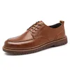 Kleding schoenen mannen handgemaakte loafers schoenen brogue casual schoenen mannen echte lederen schoenen vrachtwerk laarzen zakelijke casual sneakers 230817