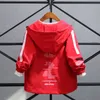 Jackets Boy's Jacket 9 Spring 5 Big Children 6 Two Sides Wear 7 Korean versie 8 Children's 10 12 jaar oud 230817