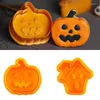 Baking Moulds 4Pcs/Set Halloween Pumpkin Mold Set Convenient Irregular Safe Mini Cute Cutter Cake Biscuit Decorating Tools