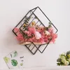 Fleurs décoratives Nordic Home Decor Artificiel Christmas Wedding Garden Decoration Room Indoor Outdoor Iron Art Wall Ornements Gift