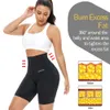 Shaper de barriga de cintura Sexywg Mulheres Shapewear Leggings curtas Leggings Alta Tomosa Controle Corpo Shaper Leggings 230818