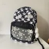 Sacs d'école 2023 Star épissé sac à dos Y2k tout Match étudiant cartable mode coréenne haute capacité bureau dame pochette d'ordinateur voyage Mochila 230817