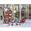 Block 76407 Byggnadsblock Shrieking Shack Whomping Willow Model Magic Film DIY Assembled Bricks Children Toys Gifts 230818