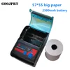 Портативный мини -Bluetooth Printer Беспроводной тепловой квитанционной билет для окна мобильного телефона 58 мм 50 бумага 2 -дюймовый POS -машина