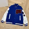 Giacche da uomo da baseball varsity giacca lettera cucitura ricami e uomini invernali sciolti cappotti di outwear causali iMaxbrand-12 CXG8184