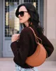 7A Jakość Numero Dix Skórzane torby designerskie męskie torby Torba Satchel Half Moon Torby Weekender Cross Body Under Ręka Ręka luksusowa damska torba podróżna