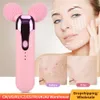 Massageador de face levantando o dispositivo slim vibração de rolos duplos anti rugas v face tool rollers queixo 230816