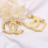 202 FAMOUS DESIGN GOLD G Märke Luxurys Desinger Brosch Women Rhinestone Pearl Letter Brosches Suit Pin Fashion Smyckeskläder Dekoration Hög kvalitet Accessorie