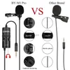 Microphones Boya BY-M1/M1 Pro 3,5mm TRRS Lavalier Wired Microphone för iPhone-smartphones Nikon DSLR-kameror Talande Vocal Audio 6M HKD230818