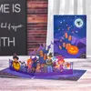 Gratulationskort 3D Pop-up Hallowmas-kort för barn gåva roliga Hallows dag pumpa gratulationskort halloween vykort 230817