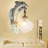 Lampada da parete Personalità creativa Decorazione animale Decorazione soggiorno Camera da letto Sfondo con la corridoio