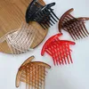 2PCS 7 Teeth Material Plastic Hair Comb Headdress Comb with Teeth Insert Comb Lady Hair Accessories