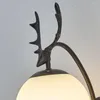 Vägglampa nordiskt glas fixtur för vardagsrum sovrummet sovrum restaurang sconce belysning färgglad modern inomhus ljus dekor ledd