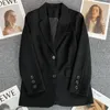 Dames pakken blazers lente mode kleine blazer jassen dames losse rechte buis temperament slanke pak jas vrouwelijke tops Koreaanse kleding 230817