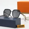 Modedesigner solglasögon för män och kvinnor vilda utomhusgatan fotografering solglasögon för förare affärssolglasögon