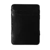 Wallets Moda Moda Slim Men's Leather Magic Wallet Korea Designer titular Mulheres pequenos clipes de dinheiro Bilfold Man Gramps por dinheiro