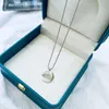 Top 925 Collar de diseño de plata Cerraduras chapadas en oro de lujo Collar colgante Cadena larga de acero inoxidable de lujo Encanto Cumpleaños Amor Collar de regalo 2023 Nueva marca Jewelr