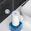 Sensor de sabão líquido sem toque sensor automático de espuma conveniente carregamento USB arruela de mão infravermelha inteligente