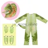 Cosplay Christmas Costumes Boys Girls Triceratops Cosplay Set Children Jumpsuit Halloween Carnival Props Purim Party Dinosaur for Kid X0818