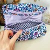 Cosmetic Bags Cases VB decor pure cotton drum suction buckle makeup bag with waterproof travel foldable wash inside 230817