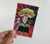 dab nail wholesale warheads edible mylar packaging bags sour chewy cubes wowheads 3 side seal zipper smell proof in stock