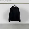 Erkek Hoodies Sweatshirts Klasik Moda Markası Temel Çizilmiş Hoodie Basit Küçük Mektup Baskı Büyük Unisex Hip Hop Gevşek Katı Kazak Z230818