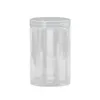 Bouteilles pots transparents transparents en plastique vide transparence couverture cuisine rangement scellé scellé peut chili sauce thé miel bouteille 230817