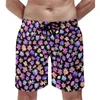 Shorts Shorts Summer Board Elegante Ditsy Flow Sports Flowers Design Short Short Short Casual Swimming Trunks Plus size