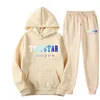 نساء من قطعتين سراويل Trapstar TrackSuit 2 قطع وضعت الأكمام طويلة من النساء هوديز القطن Sweatshirtpants بدلة 2YK هوديي الرياضة الركض مجموعات الرجال 230818