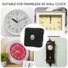 Relógios de parede 2pcs DIY Mecanismo de relógio Acessórios de peças de reposição