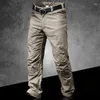 Men's Pants 2023 Summer Cargo Men Khaki Black Camouflage Army Tactical Military Work Casual Trousers Jogger Sweatpants Streetwear