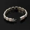 Hip Hop Jewelry White d Color Vvs Moissanite 925 Silver Bracelet Personalized Men's Bracelet Wholesale