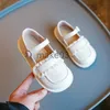 Turnschuhe Kinder Mädchen Spitzen PU Loafer Schuhe für Frühlings Kinder Feste Farbe Flach lässig Schuhe Baby Kleinkind Größe 2136 Schuhe J230818