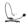 Microphones Portable Vocal Wired Headset Microphone for Amplifier Speaker with Dynamic Mic Loudspeaker Tour Guide Teaching Lecture Karaoke HKD230818