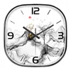 Zegarki ścienne Nowoczesne zegar modowy prosty design High End Silence Electron salon reloJ despertador Dekoracja gospodarstwa domowego
