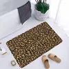 Carpets Leopard Grain Doormat Non-slip And Washable Kitchen Mat Decoration Fashion Rug Entrance Long Corridor Carpet Door Room Bath Anti