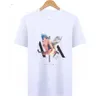 Axe Men Shirts Desinger Clothes100 Cotton Top Tshirtsカジュアルチェストレターパターン印刷豪華な短袖通気性アンチシュリンクサイズm xxxl menファッションTシャツ