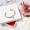 CL Bangle for Woman Brand Designer Offizielle Reproduktionen Klassischer Stil Perlen Luxus 925 Silber T0P Advanced Materials Premium Geschenke mit Box 007
