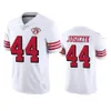 San Francisco''49ers''Men 19 Deebo Samuel 10 Jimmy Garoppolo 5 Trey Lance Donna Youth Bianco Personalizzato 75th Anniversary Throwback Limited Jersey